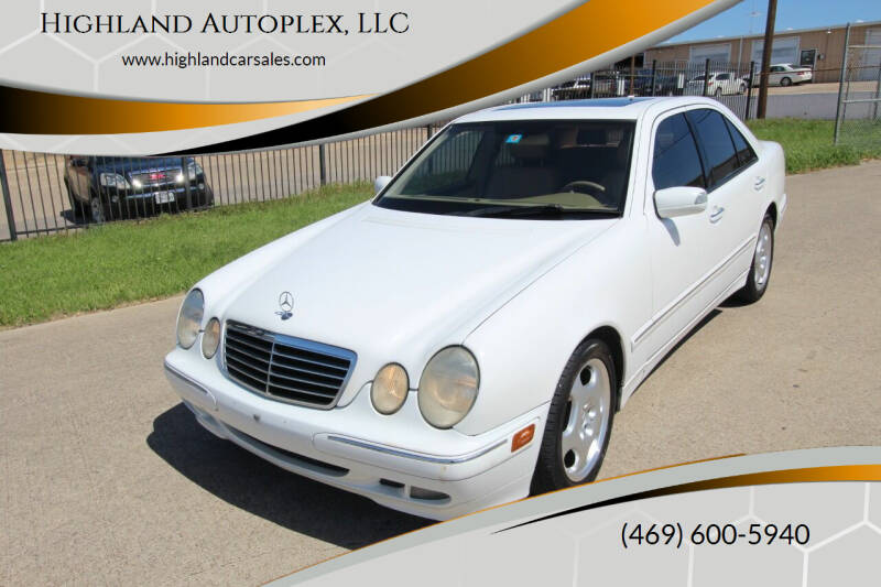 2001 Mercedes-Benz E-Class for sale at Highland Autoplex, LLC in Dallas TX