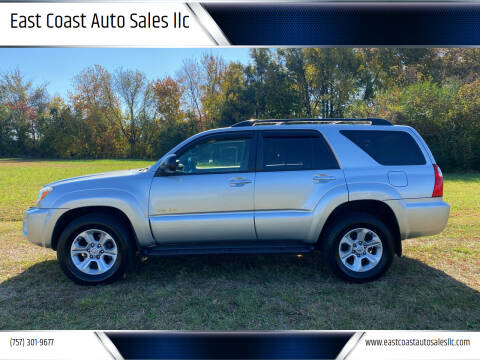 2006 Toyota 4Runner for sale at East Coast Auto Sales llc in Virginia Beach VA