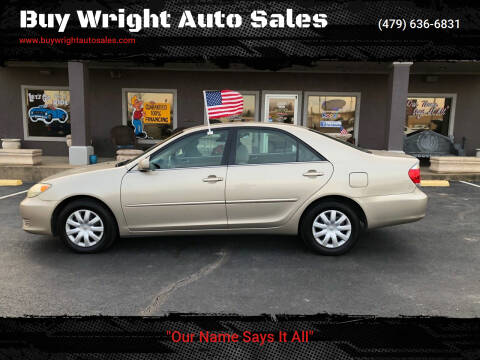 2006 Toyota Camry for sale at Buy Wright Auto Sales in Rogers AR