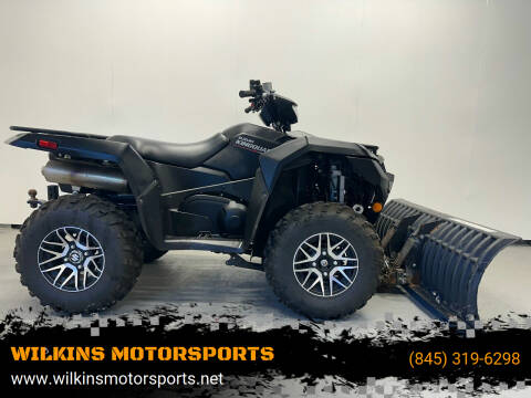 2019 Suzuki KingQuad 750 SE+ for sale at WILKINS MOTORSPORTS in Brewster NY