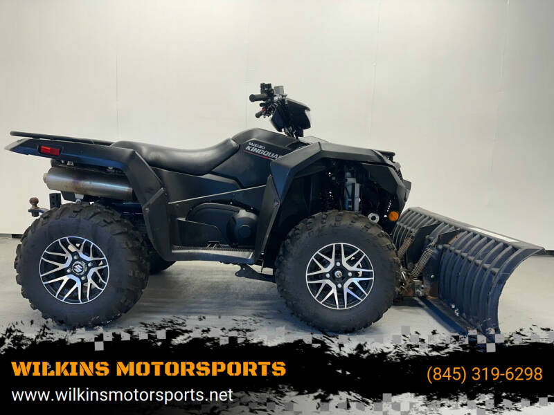 2019 Suzuki KingQuad 750 SE+ for sale at WILKINS MOTORSPORTS in Brewster NY