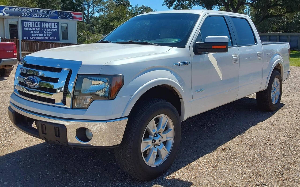 2013 Ford F-150 for sale at Theron's Auto Sales, LLC in Deridder, LA