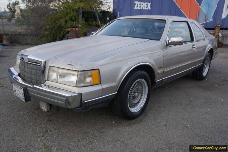 1988 Lincoln Mark VII for sale at 1 Owner Car Guy in Stevensville MT
