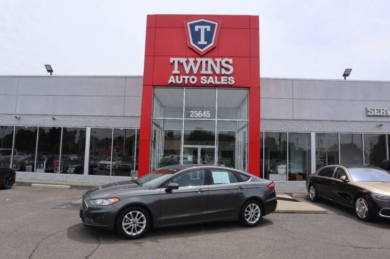 2020 Ford Fusion for sale at Twins Auto Sales Inc Redford 1 in Redford MI