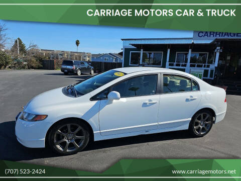 2007 Honda Civic for sale at Carriage Motors Car & Truck in Santa Rosa CA