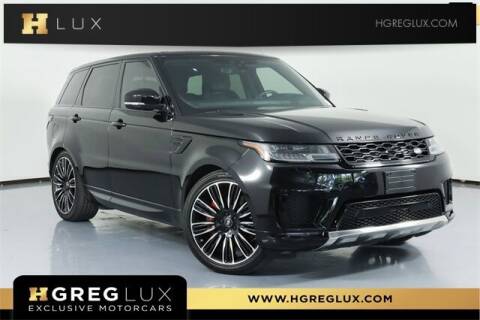 2019 Land Rover Range Rover Sport for sale at HGREG LUX EXCLUSIVE MOTORCARS in Pompano Beach FL