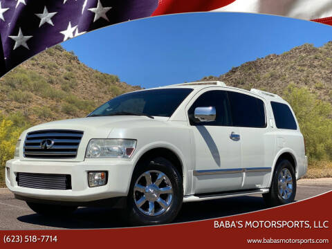 2005 Infiniti QX56 for sale at Baba's Motorsports, LLC in Phoenix AZ