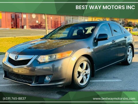 2009 Acura TSX for sale at BEST WAY MOTORS INC in San Diego CA