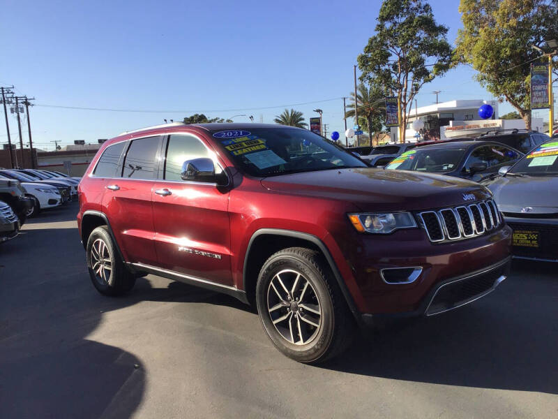 2021 Jeep Grand Cherokee for sale at Lucas Auto Center 2 in South Gate CA