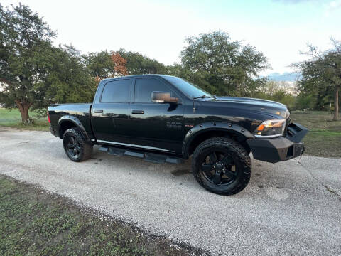 2018 RAM 1500 for sale at RTB Truck Sales in Brock TX