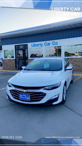 2020 Chevrolet Malibu for sale at Liberty Car Company in Waterloo IA