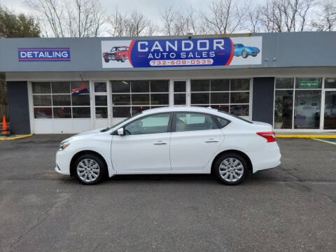 2016 Nissan Sentra for sale at CANDOR INC in Toms River NJ