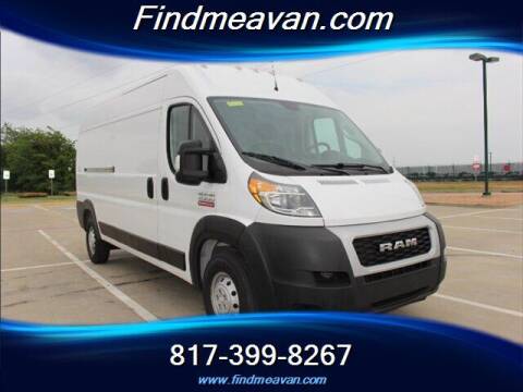 2020 RAM ProMaster for sale at Findmeavan.com in Euless TX