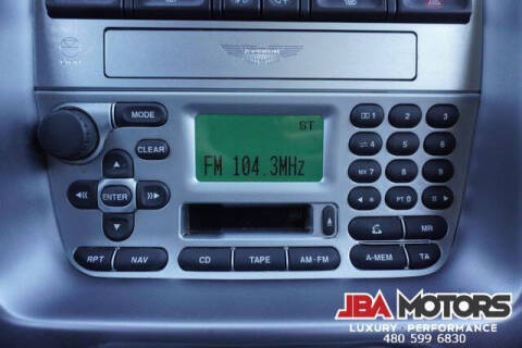 2003 Aston Martin V12 Vanquish