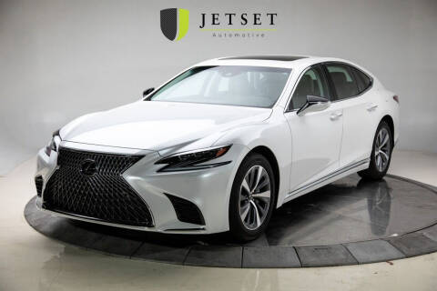 2018 Lexus LS 500 for sale at Jetset Automotive in Cedar Rapids IA