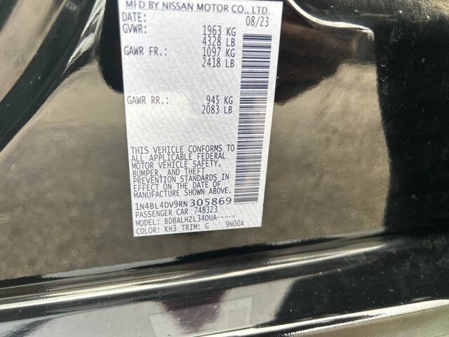 2024 Nissan Altima 2.5 SV