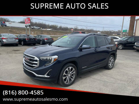 2019 GMC Terrain for sale at SUPREME AUTO SALES in Grandview MO