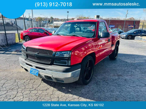 2003 Chevrolet Silverado 1500 for sale at M&M's Auto Sales & Detail in Kansas City KS