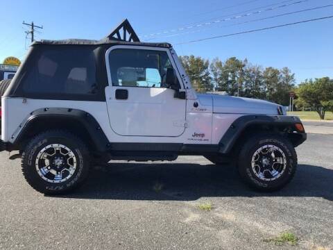 2006 Jeep Wrangler for sale at J Wilgus Cars in Selbyville DE