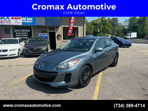 2013 Mazda MAZDA3 for sale at Cromax Automotive in Ann Arbor MI