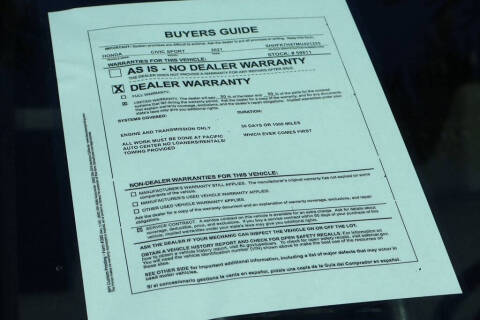 2021 Honda Civic Sport