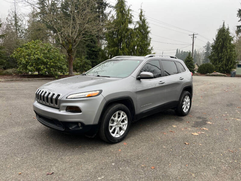 2017 Jeep Cherokee for sale at KARMA AUTO SALES in Federal Way WA