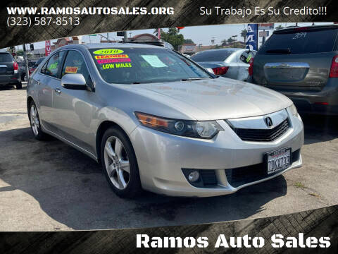 2010 Acura TSX for sale at Ramos Auto Sales in Los Angeles CA