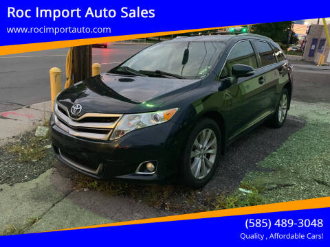 2013 Toyota Venza for sale at Roc Import Auto Sales in Rochester NY