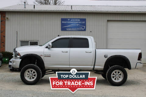 2018 RAM 2500 for sale at T James Motorsports in Gibsonia PA
