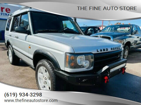 2004 Land Rover Discovery for sale at The Fine Auto Store in Imperial Beach CA
