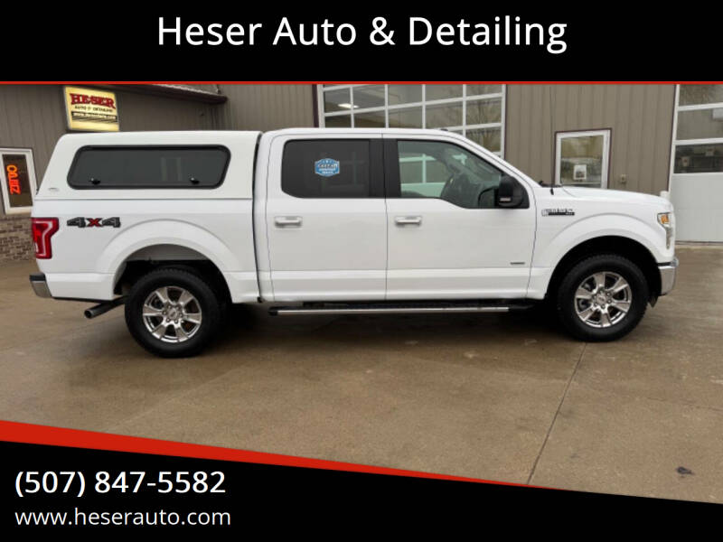 2017 Ford F-150 for sale at Heser Auto & Detailing in Jackson MN