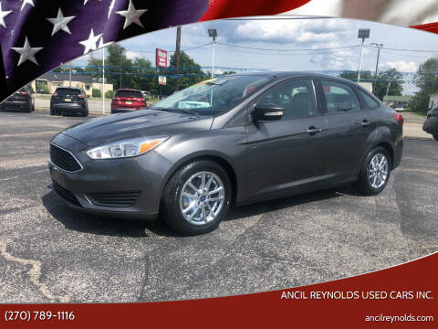 2017 Ford Focus for sale at Ancil Reynolds Used Cars Inc. in Campbellsville KY