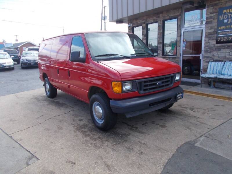 2003 Ford E-Series Cargo for sale at Preferred Motor Cars of New Jersey in Keyport NJ