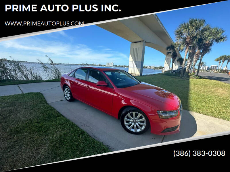 2014 Audi A4 for sale at PRIME AUTO PLUS INC. in Daytona Beach FL