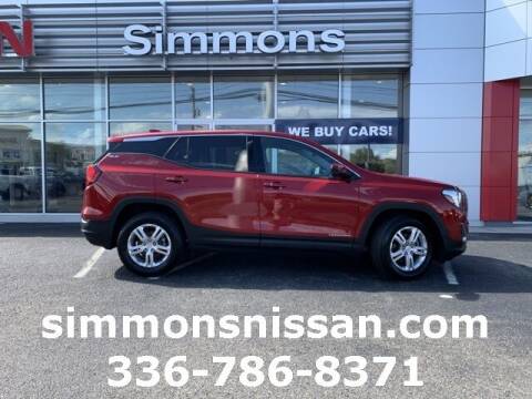 2020 GMC Terrain for sale at SIMMONS NISSAN INC in Mount Airy NC
