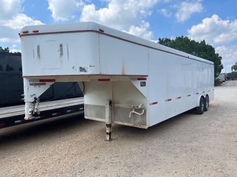 2014 W W Trailer 33FT GOOSENECK ENCLOSED for sale at Trophy Trailers in New Braunfels TX