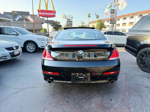 2008 BMW 6 Series 650i