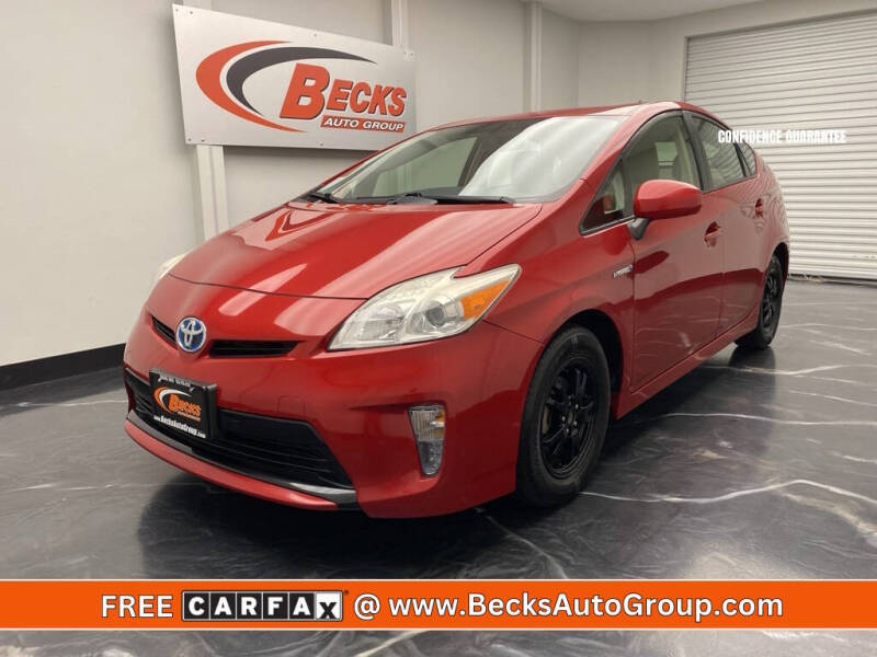 2015 Toyota Prius for sale at Becks Auto Group in Mason OH