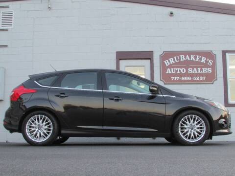 2014 Ford Focus for sale at Brubakers Auto Sales in Myerstown PA
