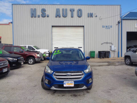 2017 Ford Escape for sale at N.S. Auto Sales Inc. in Houston TX