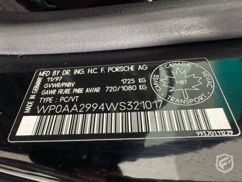1998 Porsche 911