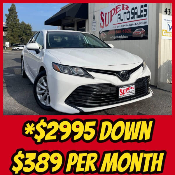 2019 Toyota Camry for sale at Super Auto Sales Modesto in Modesto CA