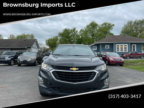 2018 Chevrolet Equinox for sale at Brownsburg Imports LLC in Indianapolis IN