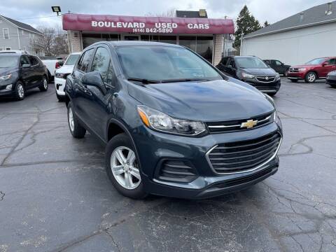 2021 Chevrolet Trax for sale at Boulevard Used Cars in Grand Haven MI
