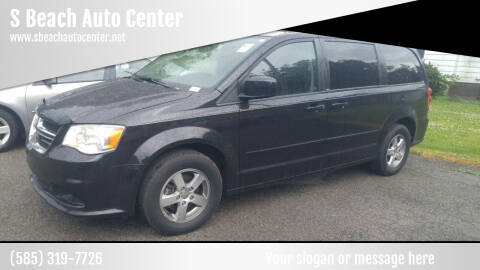 2013 Dodge Grand Caravan for sale at S Beach Auto Center in Leicester NY