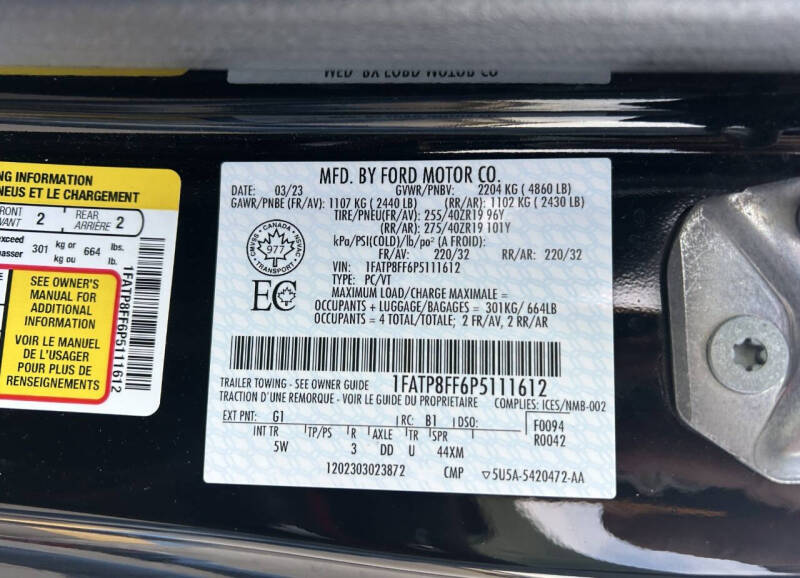 2023 Ford Mustang GT Premium