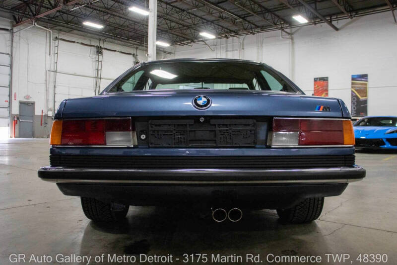 1985 BMW M6