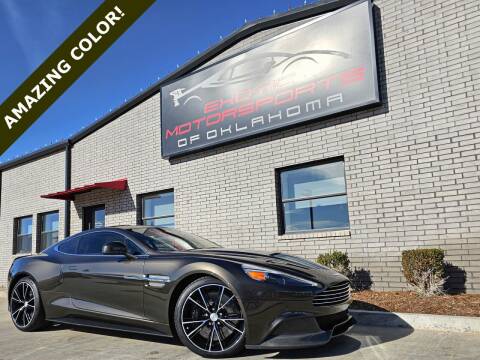 2014 Aston Martin Vanquish for sale at Exotic Motorsports of Oklahoma in Edmond OK