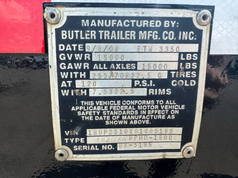 2008 Butler BPHD150