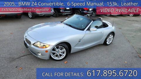 2005 BMW Z4 for sale at Carlot Express in Stow MA